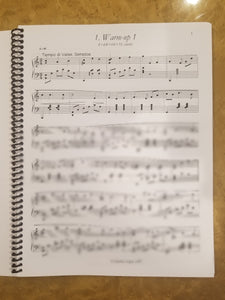 sheet music for ballet class volume 1